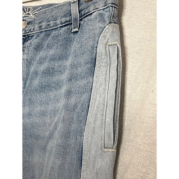 NWT Daily Blue by Adriano Goldschmied Wide-LEG Cotton USA SIZE 31 - Picture 6 of 16